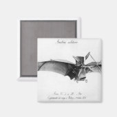 アヴィオンIII「こうもり」 マグネット (正面/裏面)