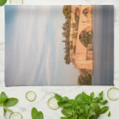 アヴィニオンブリッジフランス キッチンタオル (折り畳み)