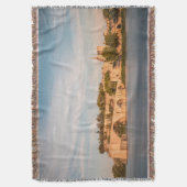 アヴィニオンブリッジフランス スローブランケット (正面縦)