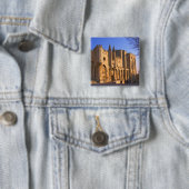 アヴィニョンの教皇の宮殿と人 缶バッジ (インサイチュ)