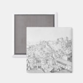 アヴィニョンの町とその周辺の景色 マグネット (正面/裏面)