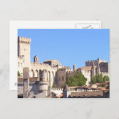 アヴィニョン教皇ポストcad ポストカード (正面/裏面)