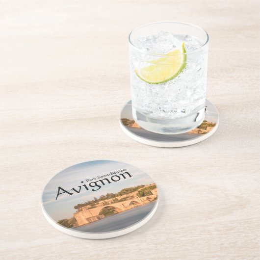 アヴィニョン橋のお土産 コースター (側面)
