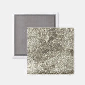 アヴィニョン、オレンジ マグネット (正面/裏面)