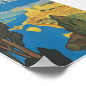 アヴィニョン・フランスヴィンテージ旅行ポスター ポスター (角)