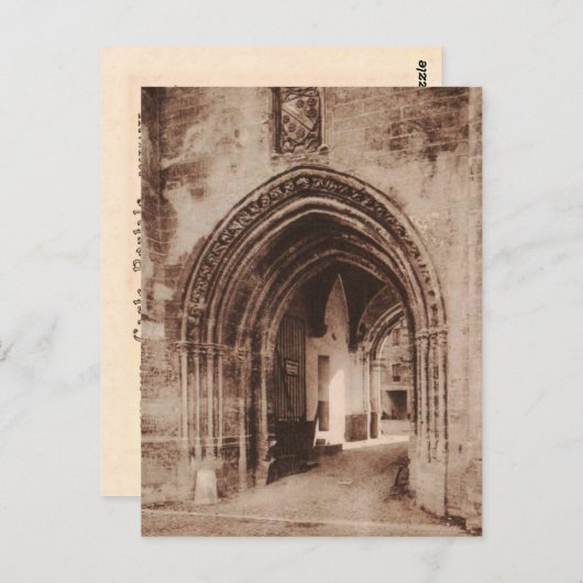 アヴィニョン 教皇の宮殿 ポストカード (正面/裏面)