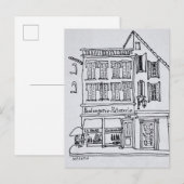 アヴィニョンBoullangerie Patisserie ポストカード (正面/裏面)