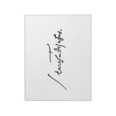 アヴィラ・ハイリージュ・テレサの聖テレサの署名 ノートパッド (回転)