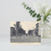 アヴェニューD、ニュージャージー州ベイヨン 1911年のヴィンテージ ポストカード (スタンド正面)