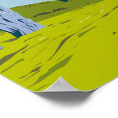 アヴェベリーイングランドトラベルアートヴィンテージ ポスター (角)