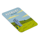 アヴェベリーイングランドトラベルアートヴィンテージ マグネット (右側)