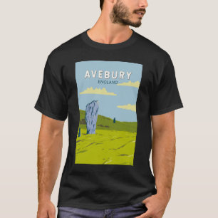 アヴェベリーイングランドトラベルアートヴィンテージ Tシャツ