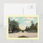 アヴェH,フラットブッシュ,ブルックリン,ニューヨークヴィンテージ ポストカード (正面/裏面)