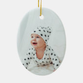 アヴォブライトホリークリスマスフォト セラミックオーナメント (裏面)