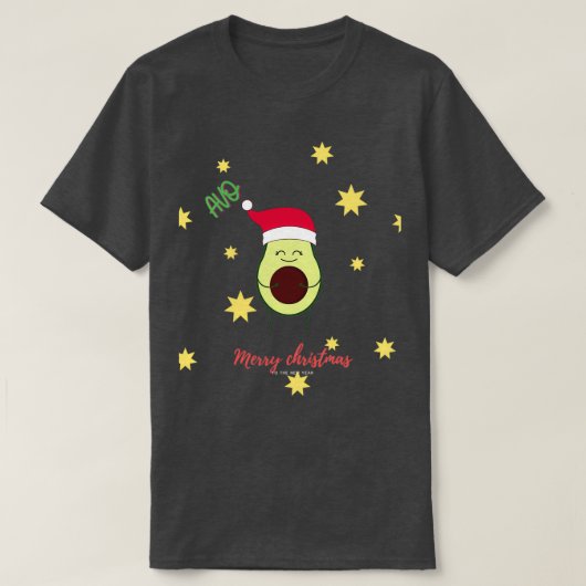 アヴォメリークリスマスクラシックのTシャツ Tシャツ (デザイン正面)