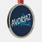 アヴォリアスフランスマウンテンズ メタルオーナメント (右)