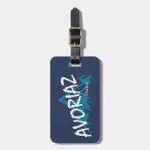 アヴォリアズ フランス 山々 ラゲッジタグ (正面縦)