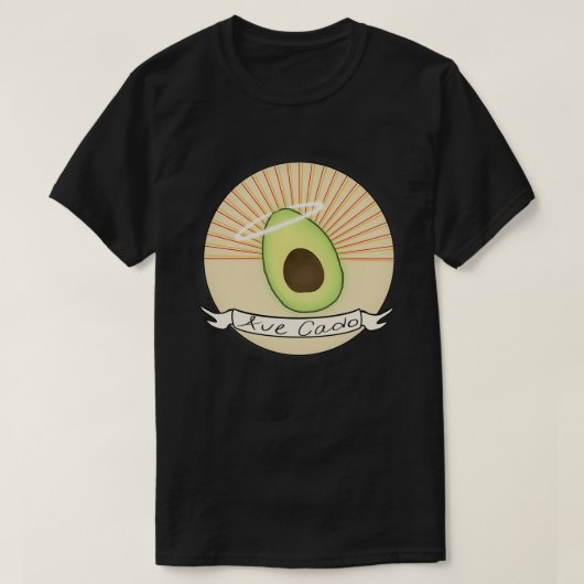 アヴカド Tシャツ (デザイン正面)