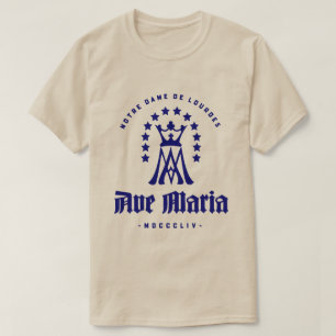 アヴマリアノートルダムドゥルルド Tシャツ