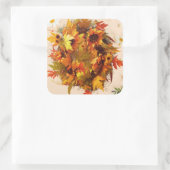 アヴリルフルーアかわいらし紅葉 スクエアシール (バッグ)