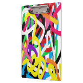 アヴリルフルーアカラフルズグラフィティドードル クリップボード (左)