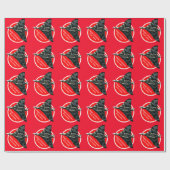 アヴロバルカン爆撃機ハッピークリスマス ラッピングペーパー (フラット)