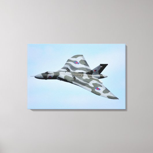 アヴロバルカンB.2 キャンバスプリント (正面)