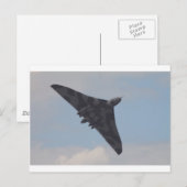 アヴロバルカンXH558 ポストカード (正面/裏面)