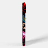 アーかわいらしトポップ・アートの漫画ガールカラフルアイアート Case-Mate iPhoneケース (裏面 / 右)