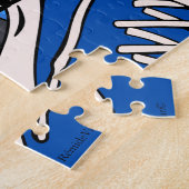 アーはっきりしたトポップ・アートのランナージョガー ジグソーパズル (側面)