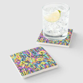 アーはっきりしたト ストーンコースター