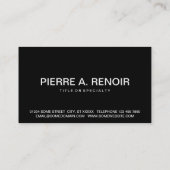 アーはっきりしたト 名刺 (裏面)