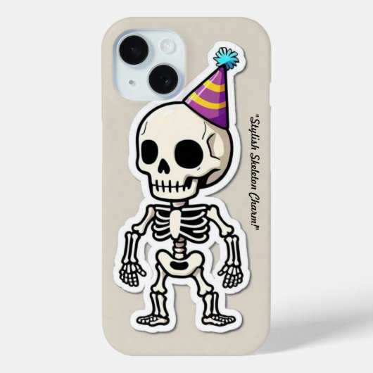アーよくはしゃぐト不気味」 Case-Mate iPhoneケース (裏面)