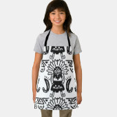 アーアステカト – トカゲ模様 エプロン (インサイチュ)