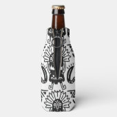 アーアステカト – トカゲ模様 ボトルクーラー (ボトル裏面)