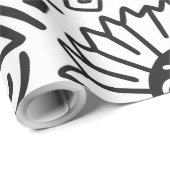 アーアステカト – トカゲ模様 ラッピングペーパー (ロールコーナー)