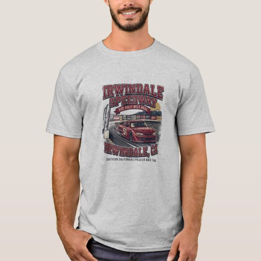 アーウィンデールスピードウェイの思い出 Tシャツ (正面)