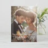 アーエレガントチクラシック結婚の写真 サンキューカード (スタンド正面)