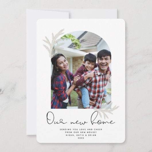 アーエレガントチ |新しいホームモダンスプルース シーズンカード (正面)