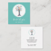 アーエレガントトセラピストツリー スクエア名刺 (正面/裏面)