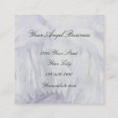 アーエレガントトデザインエンジェルカー読ド スクエア名刺 (裏面)