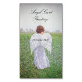 アーエレガントトデザインエンジェルカー読ド マグネット名刺 (正面縦)