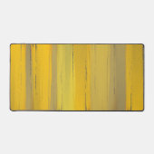 アーエレガントトモダンイエロータウペググレーラグジュアリークラシー デスクマット (正面)