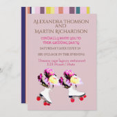 アーエレガントト結婚式招待状 招待状 (正面/裏面)