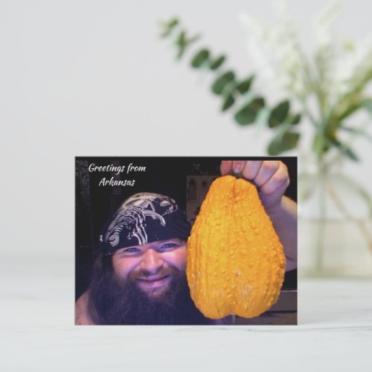 アーカおもしろいンソーからの挨拶 ポストカード (スタンド正面)