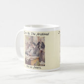 アーカイブのインターンのマグ コーヒーマグカップ (正面左)