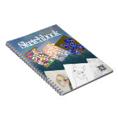 アーカイブのスケッチとスケッチの誕生日ギフト ノートブック (右側)