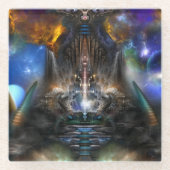 アーカイブポータルガラスコースター ガラスコースター (正面)