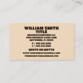 アーカイブ司書アーカイブ 名刺 (裏面)