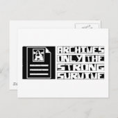 アーカイブ生き延び ポストカード (正面/裏面)